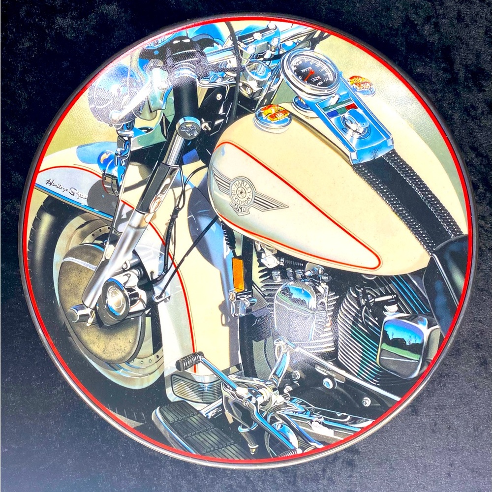 Harley Davidson Collector Porcelain Plate 94 Special Signed Scott Jacob’s 8".